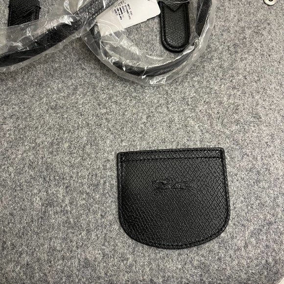 Longchamp Roseau Essential Large Wool w/ Russian Leather Trim Open Tote MSRP$460 - Picture 4 of 13